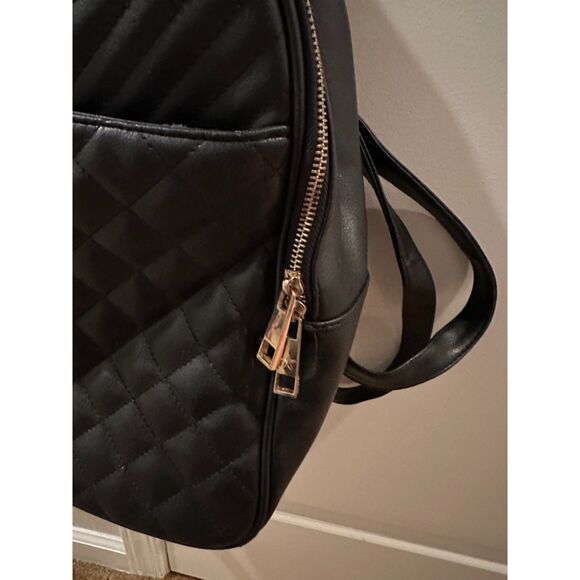 ALDO\'s Women Black Leather Backpack
